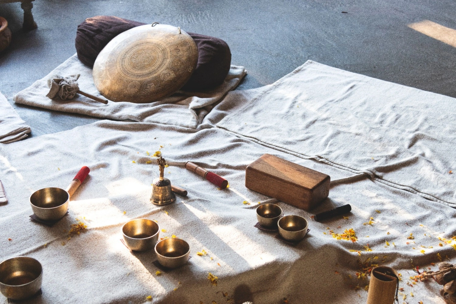 Meditation journey session